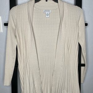 Tan cardigan